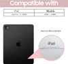 FANSONG Case for iPad Pro 11 Inch 2024 M4 5th Generation with Pencil Holder Kids and WomenSlim Trifold Stand Cover with