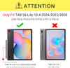 ZtotopCases for Galaxy Tab S6 Lite 104 inch Case 202420222020 with Pen Holder Auto WakeSleep Trifold Stand Folio Cover f