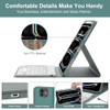 BORIYUAN for iPad Pro 13 Inch M5 2025 M4 2024 Case with Keyboard Detachable Wireless Bluetooth Keyboard Slim Folio Smart