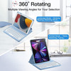 Vertical Keyboard Case for iPad Air 11inch 2025M32024M2Air 54 with Mouse Rotating Case aslo for iPad Pro 11 with Keyboar