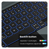 Nillkin for iPad Air 11inch M2 2024 New iPad Air Keyboard Case with Magnetic Stand Detachable Backlit Keyboard and Track