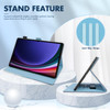 Dteck for Samsung Galaxy Tab S10 Plus 2024S9 Plus 2023S8 Plus 2022S7 FE 2021S7 Plus 2020 Case with S Pen Holder Shockpro