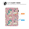 UUcovers 6 Slim Shell Case for AllNew Kindle Paperwhite 10th Generation 2018 Release PU Leather Card Cash Slots Cover wi
