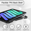 JETech Case for iPad mini A17 Pro 2024 Model 7th Generation mini 6 2021 Model 6th Generation Slim Tablet Cover with Soft