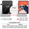 JETech Case for iPad Pro 129Inch 6th5th Generation 20222021 Model with Pencil Holder Support 2nd Pencil Charging Slim Ta