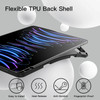 JETech Case for iPad Pro 129Inch 6th5th Generation 20222021 Model with Pencil Holder Support 2nd Pencil Charging Slim Ta