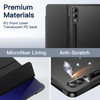 JETech Case for Samsung Galaxy Tab S10 UltraTab S9 Ultra 146Inch Translucent Back TriFold Stand Protective Tablet Cover
