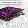 JETech Case for iPad Pro 11 Inch 202220212020 Model 4th3rd2nd Generation with Pencil Holder Support 2nd Pencil Charging