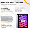 Timecity Case for iPad mini 7 A17 Pro 83 inch 2024 for iPad mini 6 Protective Case with Screen Protector Pencil Holder R