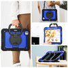 ZSLVPN for iPad Pro 11 inch Case M4 2024 M5 2025 Heavy Duty Shockproof Protective Case with Pencil Holder 360Rotating Ha