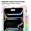 ZSLVPN for iPad Pro 13 Inch Case M5 2025 M4 2024 Shockproof Protective iPad 13 Pro Kids Case with Pencil Holder 360Rotat
