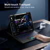 MoKo for iPad Pro 13 Inch Case with Keyboard M4 2024 iPad Pro 13 Case with Pencil Holder Detachable Wireless Keyboard Mu