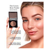 Arches and Halos Duo Luxury Brow Powder - Eyebrow Shaper and Color - Powder Compact with 2 Neutral Shades - Neutral Brown - 0.1 oz