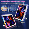 ROISKIN for iPad Pro 129 Inch Case 6th 5th 4th 3rd Genwith HD Screen Protector 360 Stand Handle Pencil HolderShoulder St