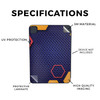 Carbon Fiber Skin Compatible with Apple Smart Folio for iPad Pro 11inch M4M5 2025 Complimentary Hex Premium 3M Vinyl Pro
