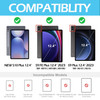 Keyboard Case for Samsung Galaxy Tab S9 Plus 124 in Galaxy Tab S10 Keyboard Case with 7 Colors Backlit Keyboard for Gala