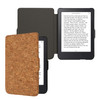 kwmobile Cork Case Compatible with Kobo Clara 2E Tolino Shine 4 Book Style Protective eReader Flip Cover Folio Case Ligh