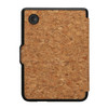 kwmobile Cork Case Compatible with Kobo Clara 2E Tolino Shine 4 Book Style Protective eReader Flip Cover Folio Case Ligh