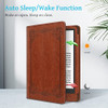 Fintie Stand Case for 6 AllNew Kindle 11th Generation20242022 Release PU Leather Cover with Auto SleepWake Card Slot Han