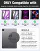 MoKo Case for iPad Air 13 Inch M3 2025 M2 2024 iPad Pro 129 20222021 with Pencil Holder Premium Leather Folio Stand Cove