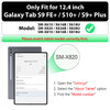 SEYMAC Case for Samsung Galaxy Tab S10 Plus 2024 S9 FE Plus S9 Plus 124 2023 Heavy Duty Shockproof Protective Case with