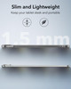 ESR for iPad Pro 11 Inch Case M5M4 20252024 Thin and Lightweight Shock and Drop Protection Yellowing Resistant Hard Back
