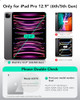 ESR for iPad Pro 129 Case iPad 129 Pro Folio Case 20222021 6th5th Generation with Pencil Holder Detachable Magnetic Cove