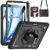 SEYMAC for iPad Air 11 Inch Case M3 2025M2 2024 Air 6th Generation FullBody Shockproof Protective Case with Screen Prote