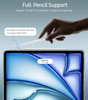 TiMOVO Case for New iPad Air 13 inch M3M220252024 Clear Slim Lightweight TPU Transparent Back Protective Cover for iPad