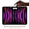 TiMOVO Case for New iPad Pro 11 inch 20222021 4th3rd Generation Support Apple Pencil 2 Charging Ultra Slim Clear Shock A