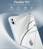TiMOVO Clear Case for iPad Pro 11 inch M5M4 20252024 Slim Lightweight TPU Transparent Back Protective Cover Clear