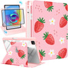 Kidcube for iPad Air 13 Inch Case M3 2025M2 2024 for iPad Pro 129 Cases 2022202120202018 Women Girls Kids Cute Folio Cov