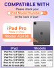 Kidcube for iPad Air 13 Inch Case M3 2025M2 2024 for iPad Pro 129 Cases 2022202120202018 Women Girls Kids Cute Folio Cov