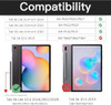 BRAECN for Samsung Galaxy Tab S6 lite Case 104 inch 20242022Rugged Shockproof Case with 360 Rotating Hand StrapKickstand