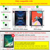 UUcovers for iPad Pro 129 inch Case 6th5th4th3rd Generation 2022202120202018 Translucent Frosted Soft TPU Back Shockproo