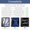Soke Case for iPad Air 13 Inch M3M220252024 iPad Pro 129 6th5th Generation with Pencil Holder2021 2022 ReleaseApple Penc