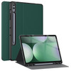 Soke Galaxy Tab S10 S9 S9 FE Plus Case with S Pen Holder Shockproof Smart Folio Stand Case Soft TPU Back Cover for Samsu
