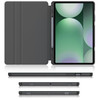 Soke Galaxy Tab S10 S9 S9 FE Plus Case with S Pen Holder Shockproof Smart Folio Stand Case Soft TPU Back Cover for Samsu
