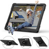 Sahara DefenseX Series Case for Samsung Galaxy Tab S10 Ultra Tab S9 Ultra and Tab S8 Ultra Black TB00340