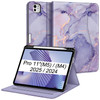 Fintie Folio Case for iPad Pro 11inch M5 2025 M4 2024 Magnetic MultiAngle Smart Stand Cover with Builtin Pencil Holder P