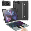 Nillkin iPad Pro 111st2nd3rd4th Gen iPad Air 5th4th Generation Case with Keyboard Magic Trackpad Rugged Case with Detach
