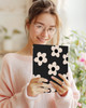 Wazzasoft for iPad Pro 13 inch Case with Keyboard M4 Pencil Holder Folio Women Girls Cute Kawaii Strawberry Unique Desig