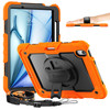 timecity Case for iPad Air 11 Inch M3 M2 20252024 360 Rotating Stand Pencil Holder Wireless Charging Shockproof with Scr