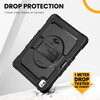 timecity for iPad Pro 13 Inch M5 2025 M4 2024 360 Rotating Stand Pencil Holder Wireless Charging Shockproof with Screen
