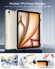 TiMOVO Case for iPad Air 11 Inch M3M220252024 with Pencil Holder iPad Air 5th4th Generation Case 20222020 109 Inch Slim