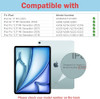 ProCase Smart Case for iPad Air 13 Inch Case 20252024 M3M2 iPad Pro 129 6th5th4th3rd 2022202120202018 Transparent Back S