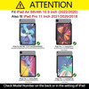 Dteck Case for iPad Air 11 Inch iPad Air 6th5th4th Gen Case iPad Pro 11 Case with Pencil HolderPU Leather Slim Folio Sta