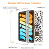 Rantice Case for iPad mini 6 2021 iPad mini 7 A17 Pro 2024 Case with Pencil Holder and Kickstand for Women Girl Kids Sli