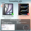 JETech Case for iPad Air 13Inch M3M2 20252024 Slim Stand Hard Back Shell Smart Cover with Auto WakeSleep Space Gray