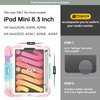 timecity for iPad Mini 7th 6th Generation Case 83 Inch 20242021 for iPad Mini 76 Case Heavy Duty Protection but Not Bulk
